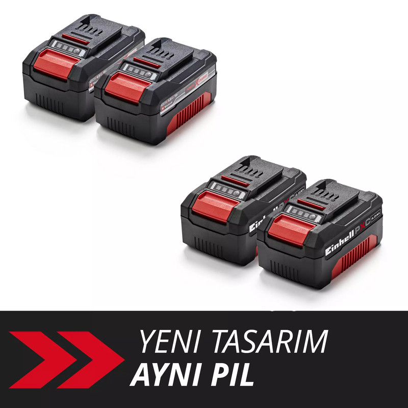 Einhell 2x18V 4,0 Ah PXC-Twinpack CB 2, Akü