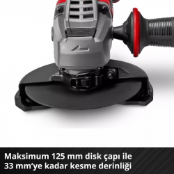 Einhell TP-AG 18/125 CE Q Li Akülü Avuç Taşlama (Solo) – 4431155