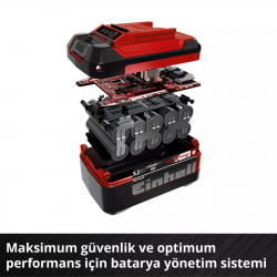 Einhell 2x18V 5,2Ah PXC-Twinpack Akü Seti - 4511526