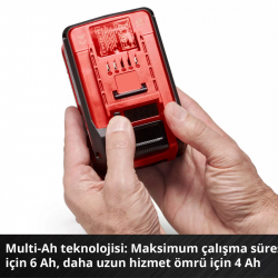 Einhell PXC+ 18V 4-6Ah MULTI Akü - 4511502