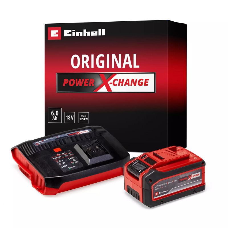 Einhell 18V 4–6Ah Akü & 6A Boostcharger Seti - 4512143