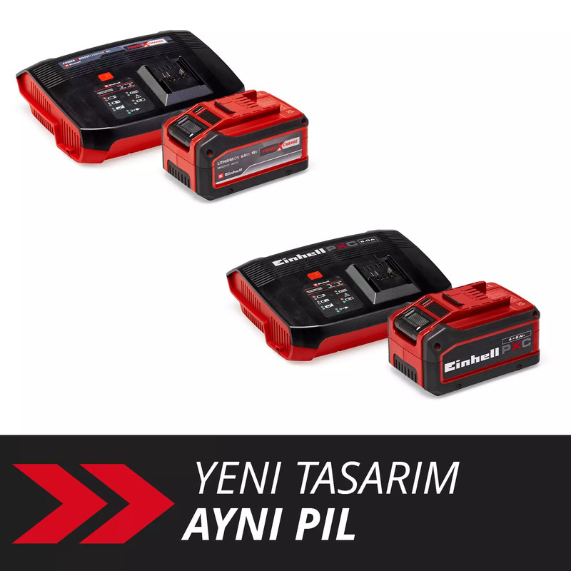 Einhell 18V 4–6Ah Akü & 6A Boostcharger Seti - 4512143