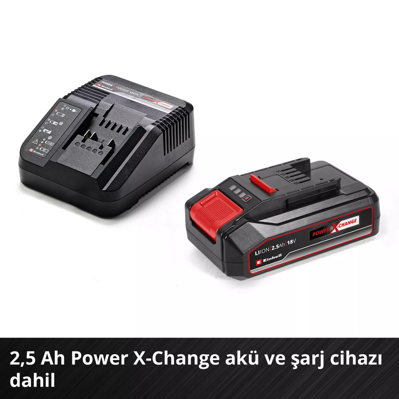 Einhell TE-CD 18/44 Li-i Akülü Darbeli Matkap (1x2,5Ah) - 4514287