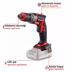 Einhell TP-DY 18 Li BL Profesyonel Akülü Alçıpan Vidalama (Solo) - 4261010